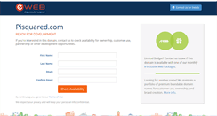 Desktop Screenshot of pisquared.com